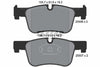 Textar Brake Pads Full Set Of 4 Front 2550601 thumbnail