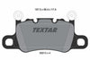 Textar Brake Pads Full Set Of 4 Rear With Counterweights 2551201 thumbnail