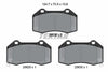 Textar Brake Pads Full Set Of 4 Front 2552803 thumbnail