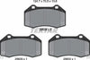 Textar Brake Pads Full Set Of 4 Front 2552803 thumbnail