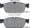 Textar Brake Pads Full Set Of 4 Front 2553101 thumbnail