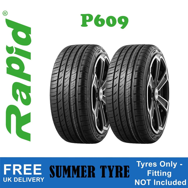 Rapid P609 255/35 R18 94W XL Tyre Summer EU Label C/C 73dB Set of 2 - Free Delivery - image 2