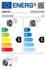 Rapid 25545ZR18 P609 255/45 R18 103W XL Tyre Summer EU Label C/C 72dB Set of 2 thumbnail
