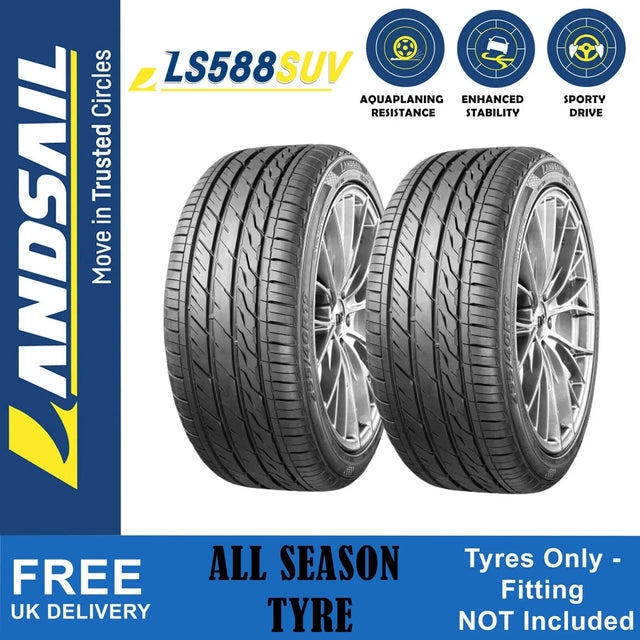 Landsail LS588 SUV 255/60 R18 112H XL Tyre Summer EU Label C/B 73dB Set of 2 - Free Delivery - image 2