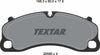 Textar Brake Pads Full Set Of 4 Front 2556601 thumbnail