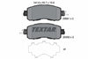 Textar Brake Pads Full Set Of 4 Front With Accessories 2558101 thumbnail