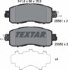 Textar Brake Pads Full Set Of 4 Front With Accessories 2558101 thumbnail