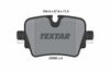Textar Brake Pads Set Brake Pads Full Set Of 4 Rear 2558501 thumbnail