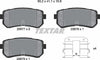 Textar Brake Pads Full Set Of 4 Rear With Accessories 2567701 thumbnail