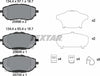 Textar Brake Pads Full Set Of 4 Front With Accessories 2569801 thumbnail