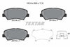 Textar Brake Pads Full Set Of 4 Front With Accessories 2570801 thumbnail