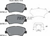 Textar Brake Pads Full Set Of 4 Front With Accessories 2570801 thumbnail