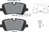 Textar Brake Pads Full Set Of 4 Rear With Accessories 2572001 thumbnail