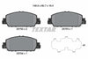 Textar Brake Pads Full Set Of 4 Front 2579201 thumbnail