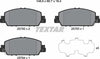 Textar Brake Pads Full Set Of 4 Front 2579201 thumbnail