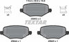 Textar Brake Pads Full Set Of 4 Rear With Accessories 2584301 thumbnail