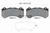 Textar Brake Pads Full Set Of 4 Front 2584901 thumbnail