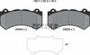 Textar Brake Pads Full Set Of 4 Front 2584901 thumbnail