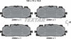 Textar Brake Pads Full Set Of 4 Front With Accessories 2586101 thumbnail