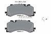 Textar Brake Pads Full Set Of 4 Front 2590801 thumbnail