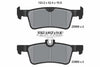 Textar Brake Pads Set Brake Pads Full Set Of 4 Rear 2596801 thumbnail
