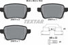 Textar Brake Pads Full Set Of 4 Rear With Brake Caliper Screws With Accessories 2597301 thumbnail