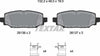 Textar Brake Pads Full Set Of 4 Rear With Accessories 2613601 thumbnail