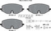 Textar Brake Pads Full Set Of 4 Front With Brake Caliper Screws With Accessories 2616901 thumbnail