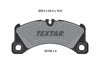 Textar Brake Pads Full Set Of 4 Front 2618501 thumbnail