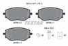 Textar Brake Pads Full Set Of 4 Front With Accessories 2618801 thumbnail