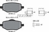 Textar Brake Pads Full Set Of 4 Rear With Brake Caliper Screws With Accessories 2619801 thumbnail
