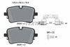 Textar Brake Pads Full Set Of 4 Rear With Brake Caliper Screws With Accessories 2626701 thumbnail