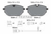 Textar Brake Pads Full Set Of 4 Front With Accessories 2626801 thumbnail