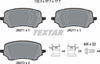 Textar Brake Pads Full Set Of 4 Front With Brake Caliper Screws With Accessories 2627101 thumbnail