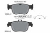 Textar Brake Pads Full Set Of 4 Rear With Accessories 2630301 thumbnail