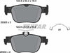 Textar Brake Pads Full Set Of 4 Rear With Accessories 2630301 thumbnail