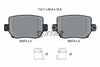 Textar Brake Pads Full Set Of 4 Rear With Accessories 2637201 thumbnail
