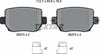 Textar Brake Pads Full Set Of 4 Rear With Accessories 2637201 thumbnail