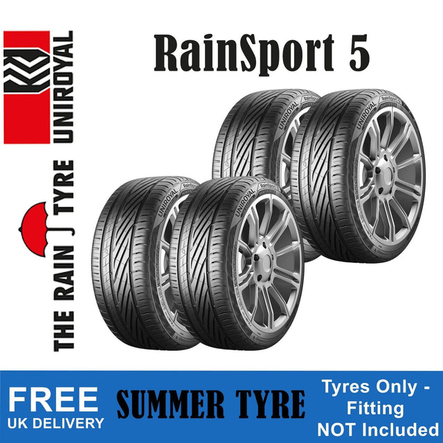 Uniroyal FR Rainsport 5 265/35 R18 97Y XL Tyre EU Label C/A 73dB Set of 4 - Free Delivery - image 2