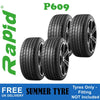 Rapid P609 275/45 R20 110V XL Tyre Summer EU Label C/B 72dB Set of 4 thumbnail