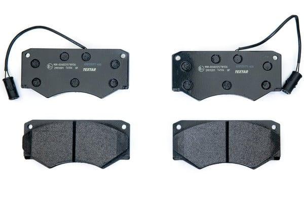 Textar Brake Pads Full Set Of 4 Front 2901201 - image 5