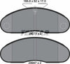 Textar Brake Pads Full Set Of 4 Front 2907102 thumbnail