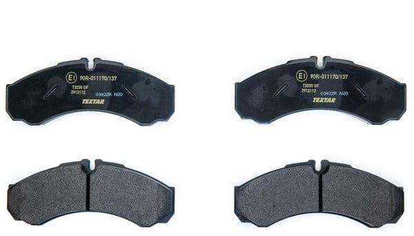 Textar Brake Pads Full Set Of 4 Front Rear 2912112 - image 5