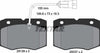 Textar Brake Pads Full Set Of 4 Front 2913901 thumbnail