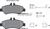 Textar Brake Pads Full Set Of 4 Rear With Brake Caliper Screws With Accessories 2919001 thumbnail