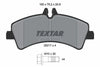 Textar Brake Pads Full Set Of 4 Rear With Brake Caliper Screws 2921702 thumbnail