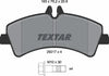 Textar Brake Pads Full Set Of 4 Rear With Brake Caliper Screws 2921702 thumbnail