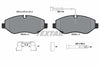 Textar Brake Pads Full Set Of 4 Front With Brake Caliper Screws With Accessories 2922902 thumbnail