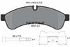 Textar Brake Pads Full Set Of 4 Rear With Brake Caliper Screws With Accessories 2923101 thumbnail