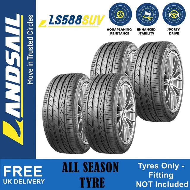 Landsail LS588 SUV 295/35 R21 107V XL Tyre Summer EU Label B/B 75dB Set of 4 - Free Delivery - image 2